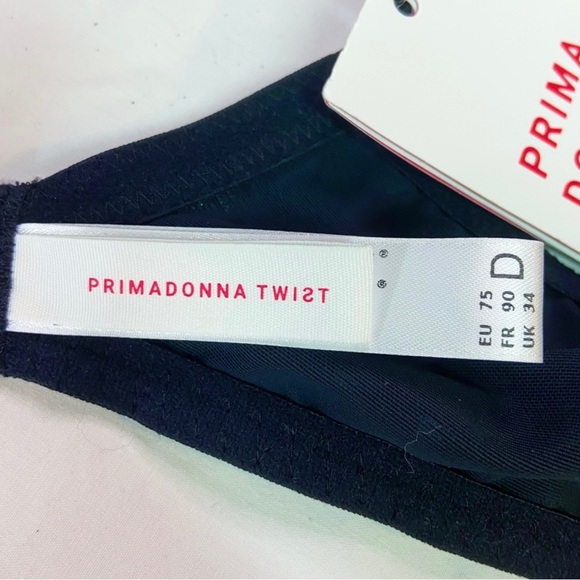 Prima Donna Twist Deep Plunge Balcony Bra- Wild Rose - Picture 4 of 12